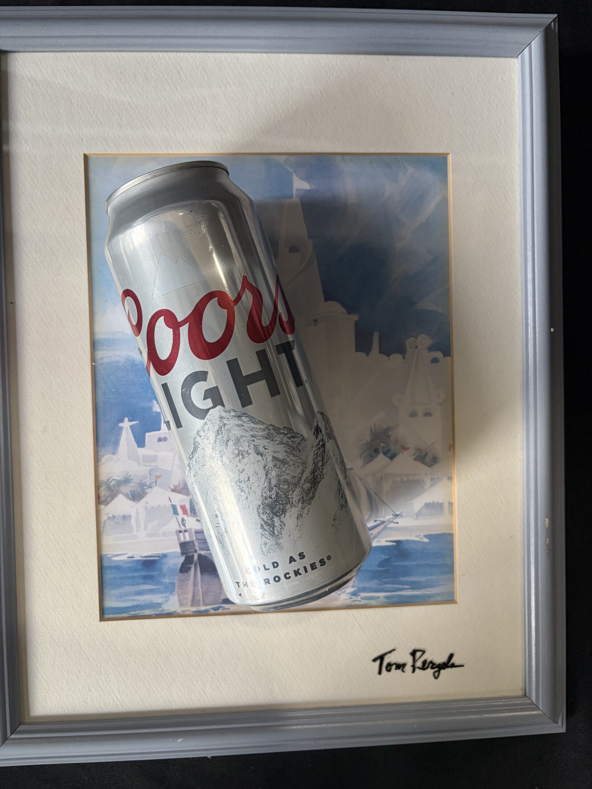 Coors Light by Los Angeles pop artist Tom Pergola
