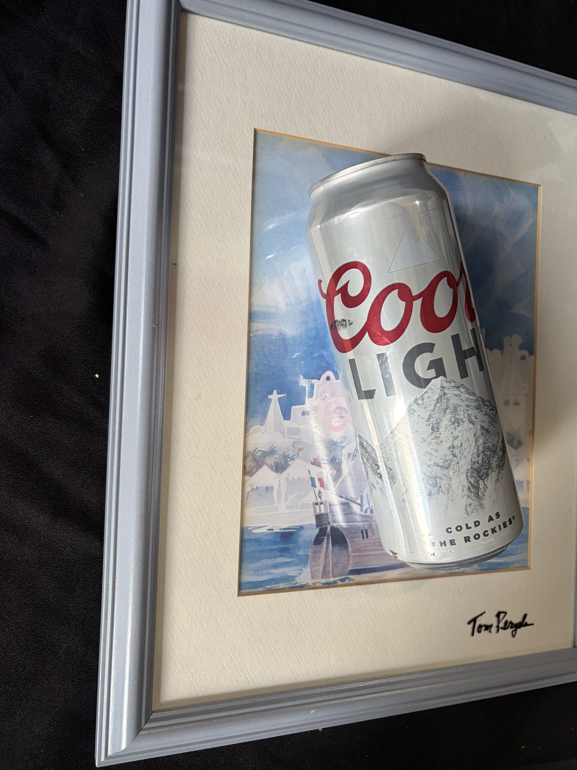Coors Light by Los Angeles pop artist Tom Pergola