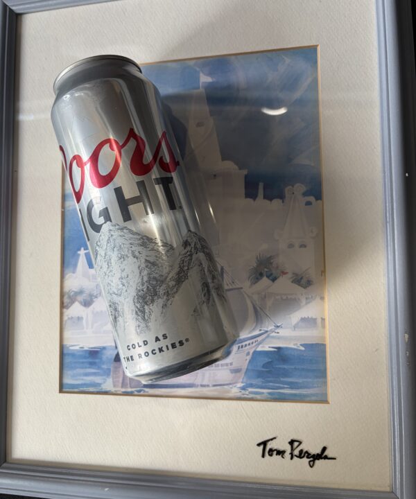Coors Light by Los Angeles pop artist Tom Pergola