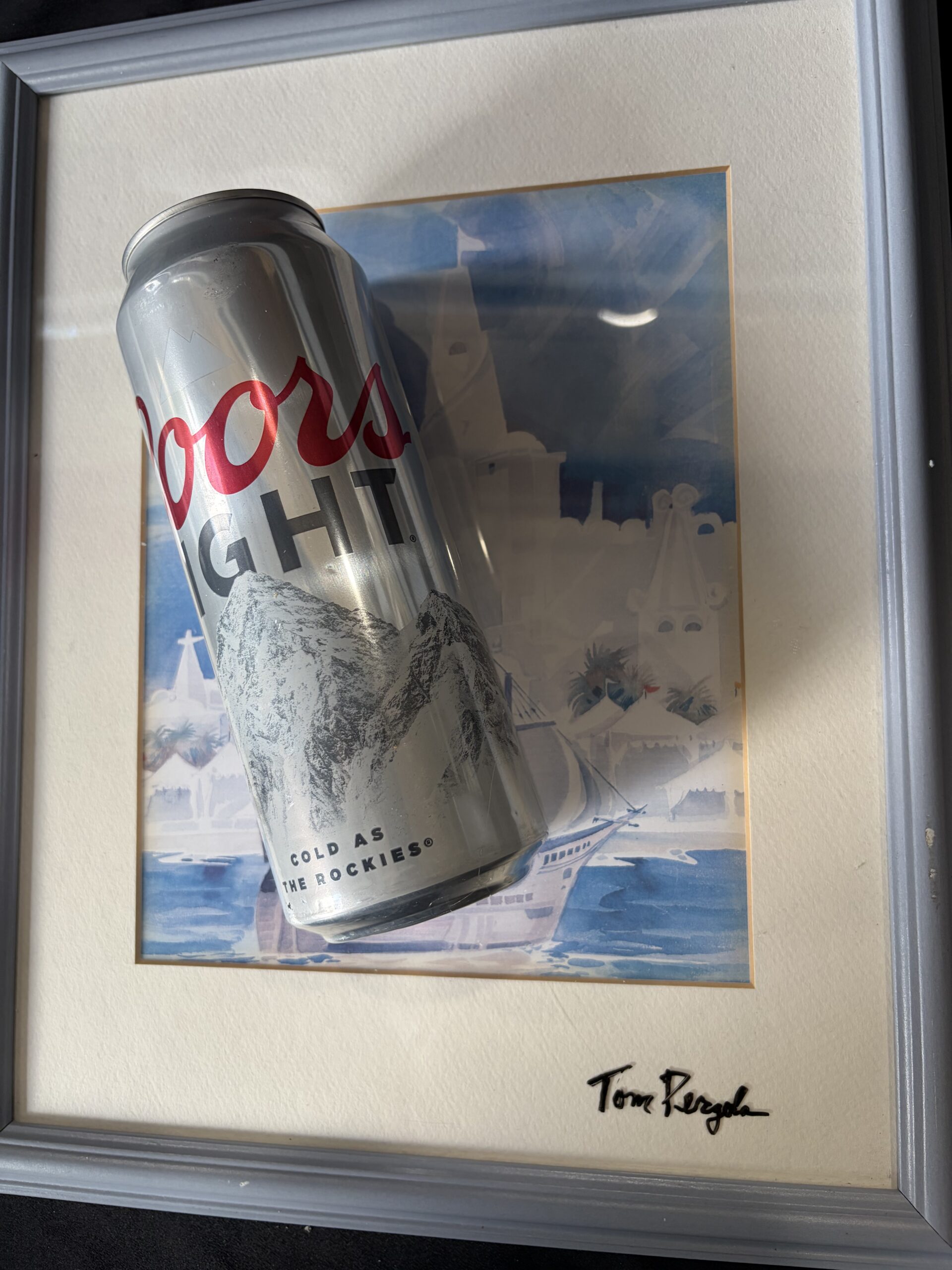 Coors Light by Los Angeles pop artist Tom Pergola