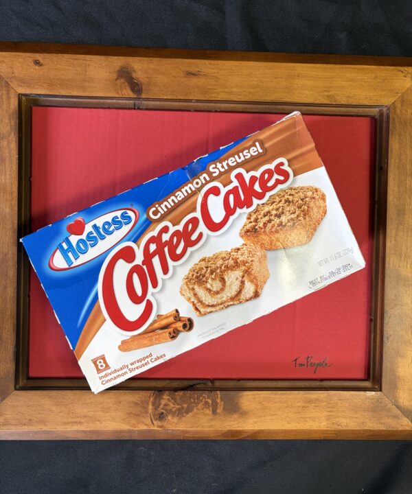 Coffee Cake by Los Angeles pop artist Tom Pergola
