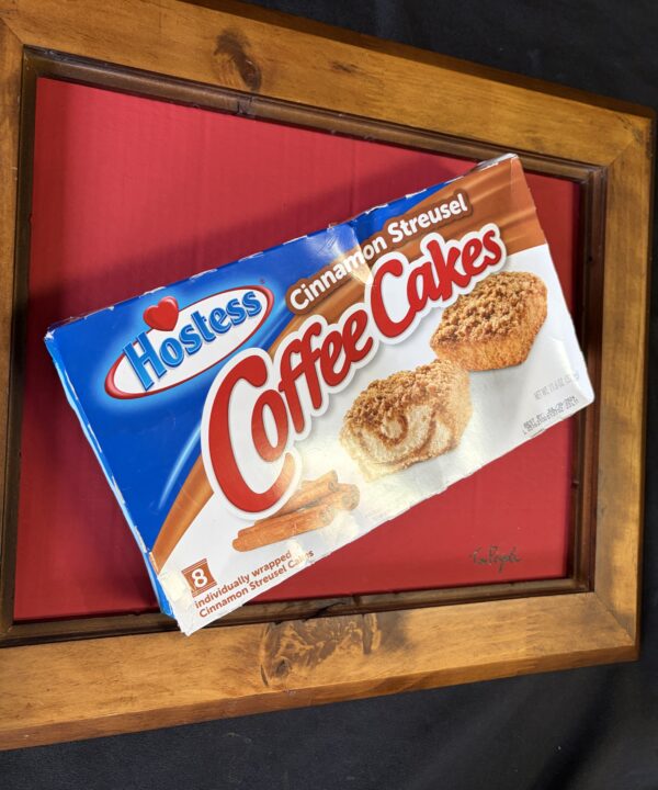 Coffee Cake by Los Angeles pop artist Tom Pergola