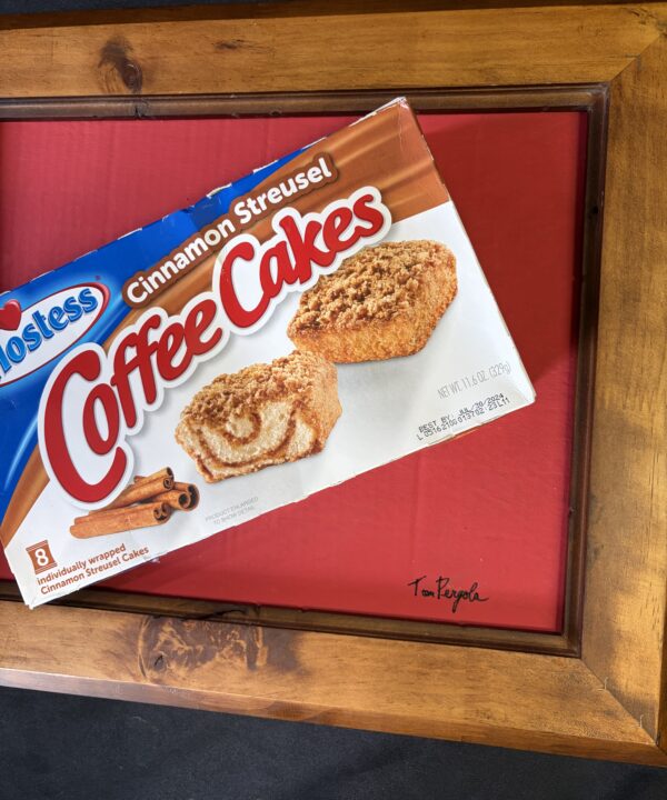 Coffee Cake by Los Angeles pop artist Tom Pergola