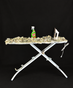 Money Laundering Ironing Board Scene